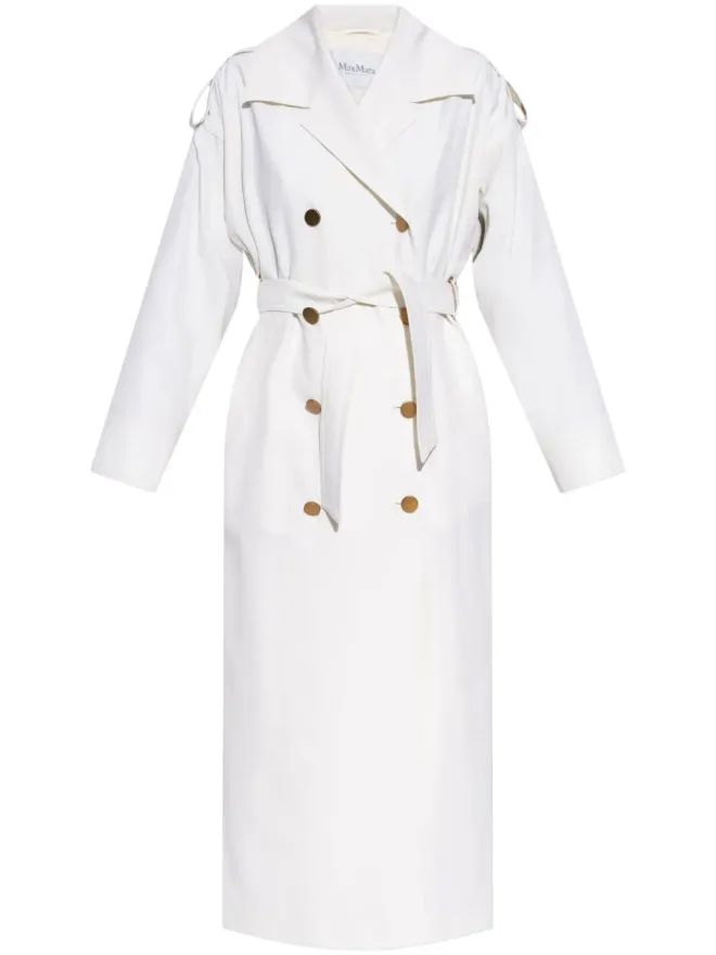 Max Mara Max Mara Tirana coat - Whiteの商品画像