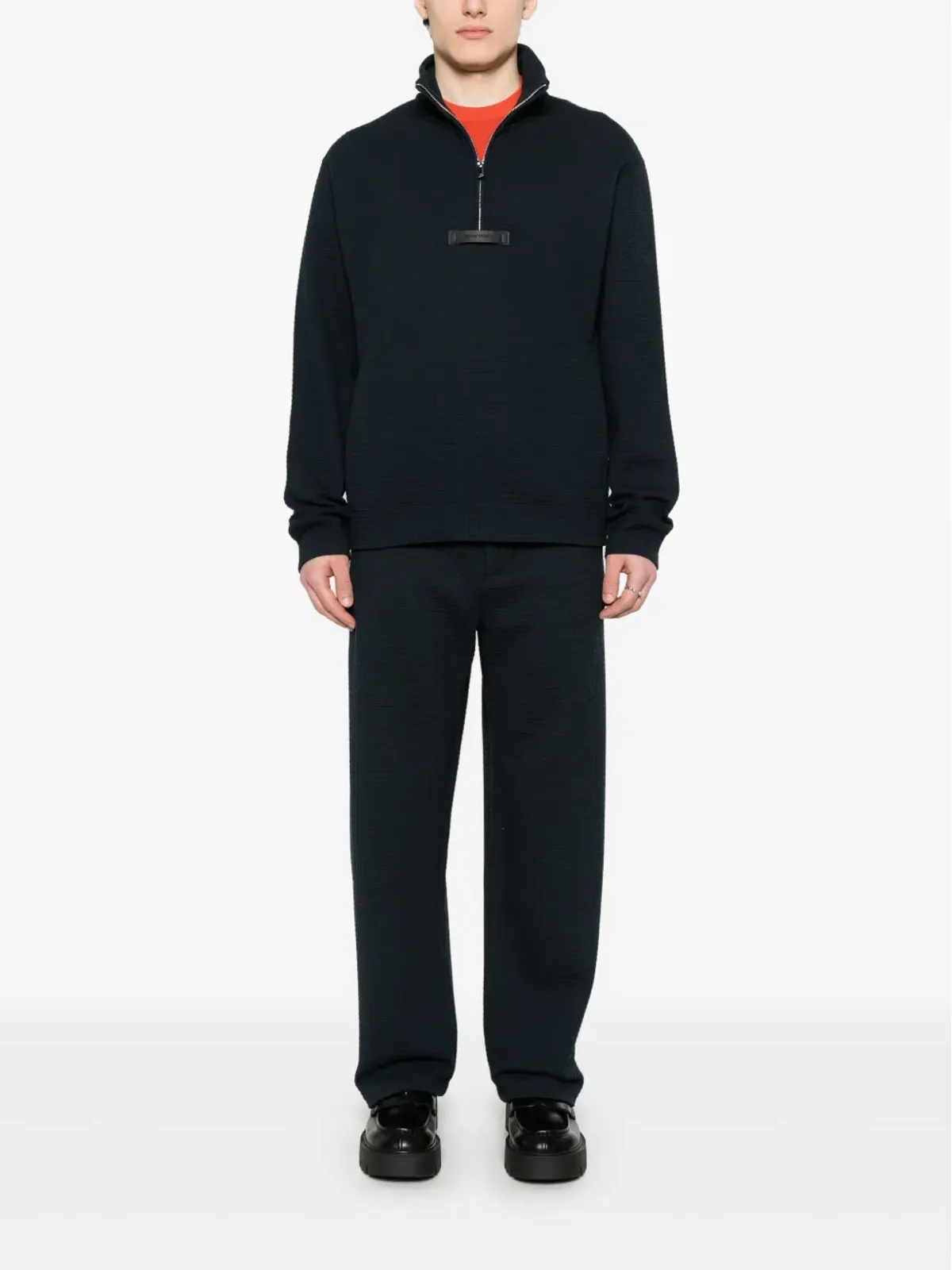 Emporio Armani ワッフルニットパンツ - 画像2