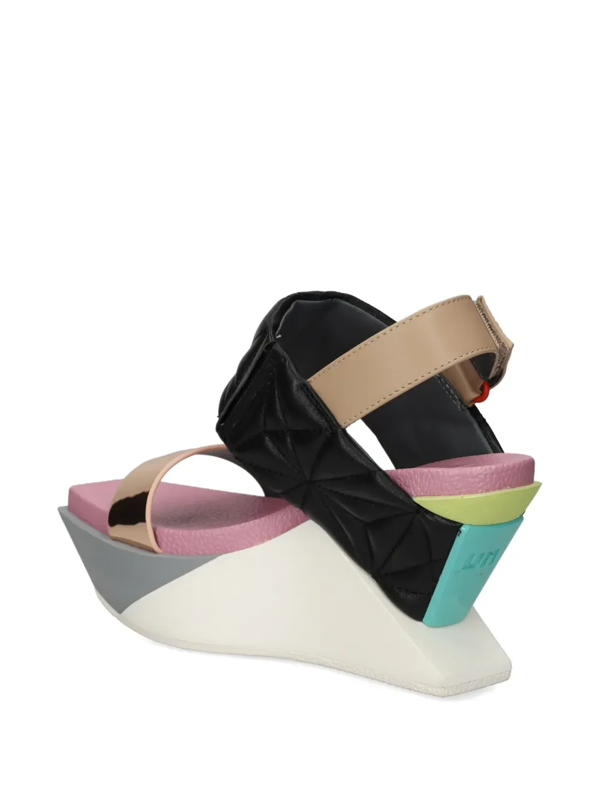 United Nude デルタサンダル 100mm ブラック - 画像3