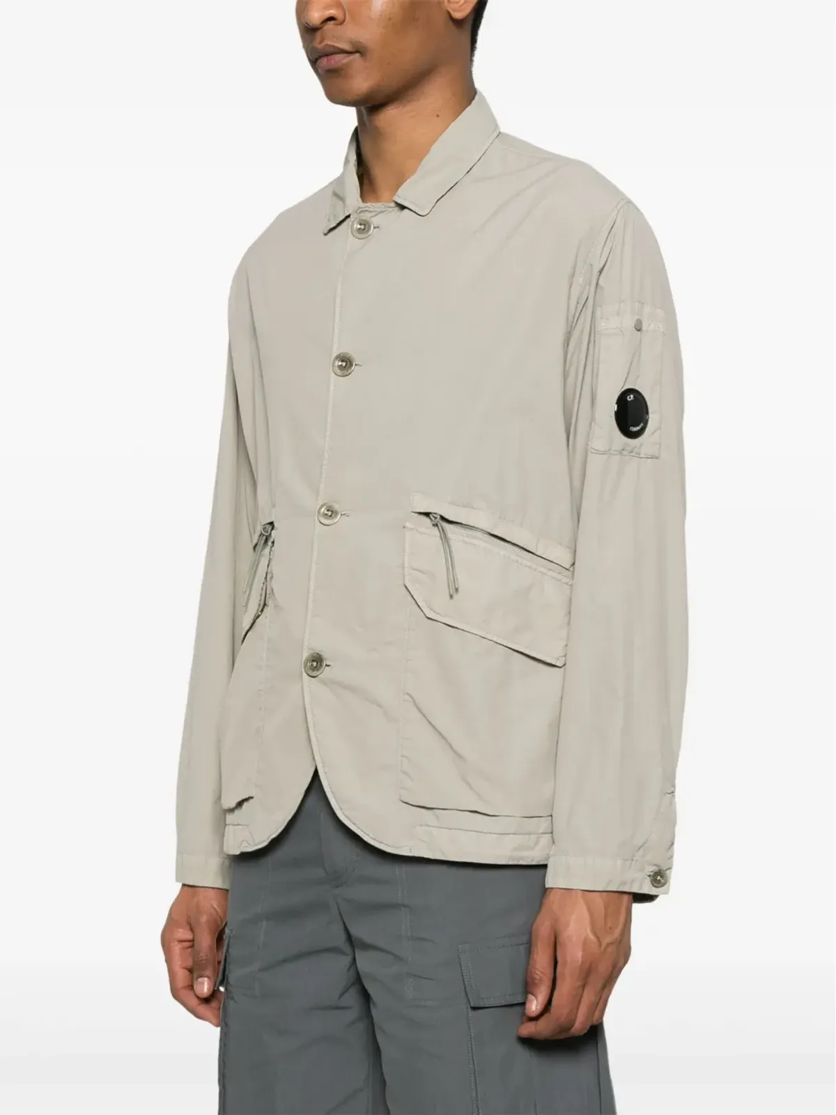 C.P. Company レンズディテール ブレザー グレー - 画像3