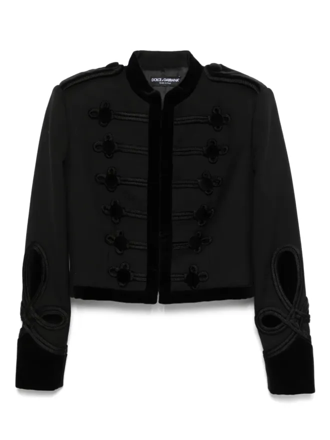 Dolce & Gabbana Dolce & Gabbana ギャバジン エポーレットジャケットの商品画像
