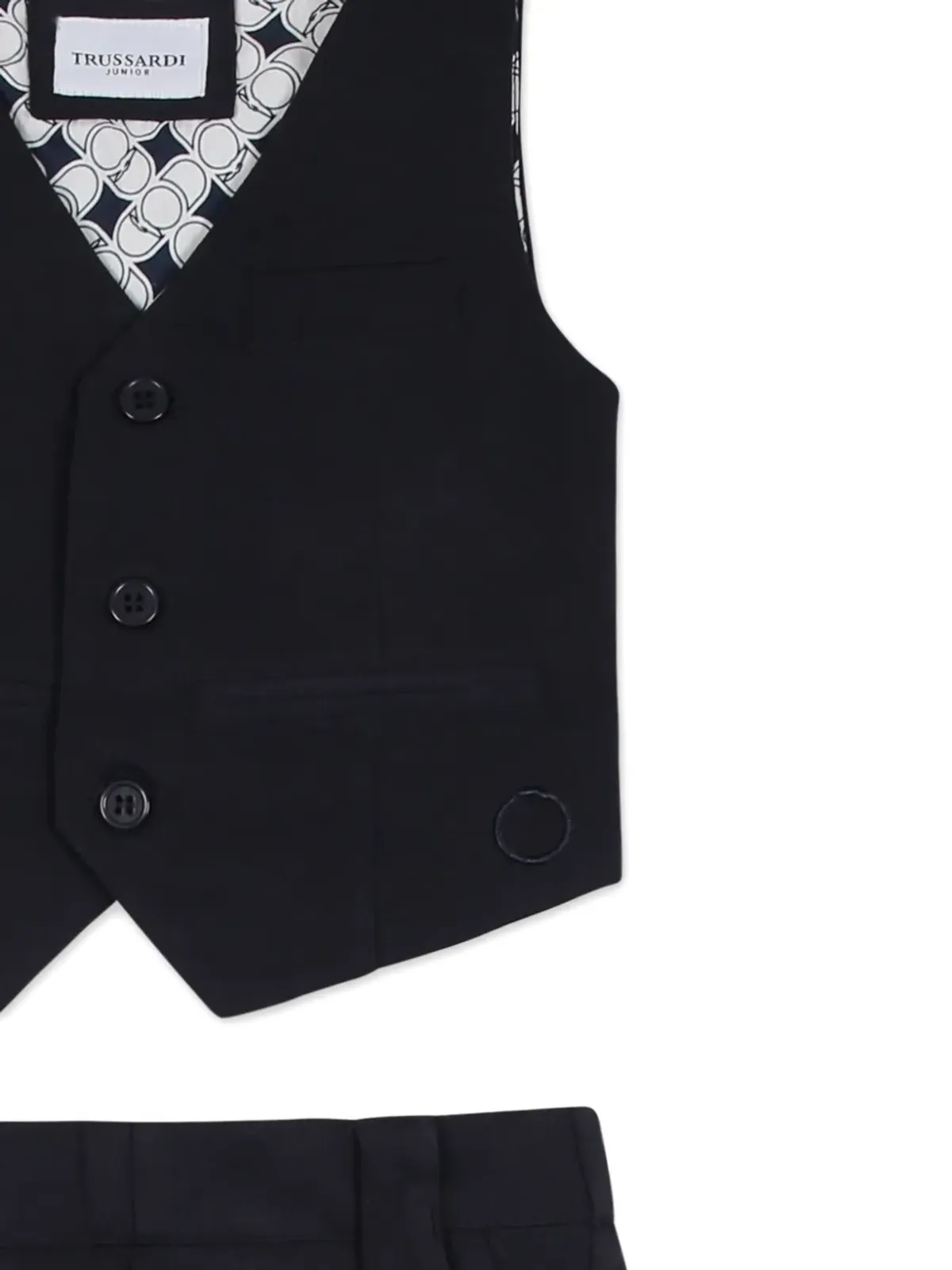 TRUSSARDI JUNIOR Classic trouser set - Blue - 画像3
