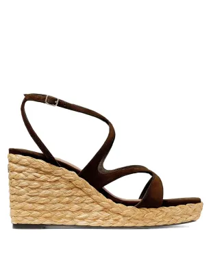 Jimmy Choo Ayla プラットフォームサンダル - ブラウン - サムネイル1
