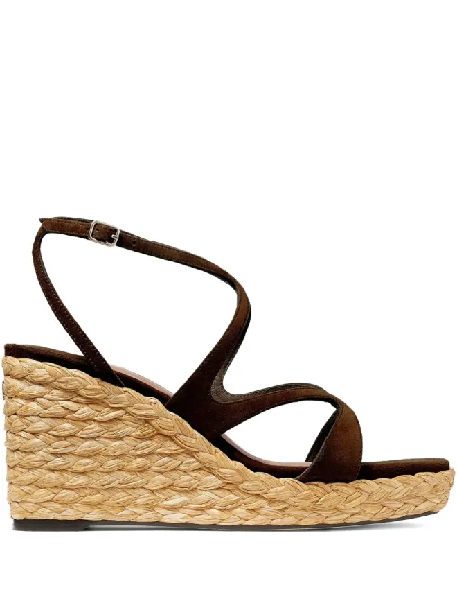 Jimmy Choo Jimmy Choo Ayla プラットフォームサンダル - ブラウンの商品画像