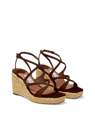 Jimmy Choo Ayla プラットフォームサンダル - ブラウン - サムネイル2