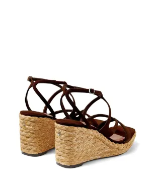 Jimmy Choo Ayla プラットフォームサンダル - ブラウン - サムネイル3