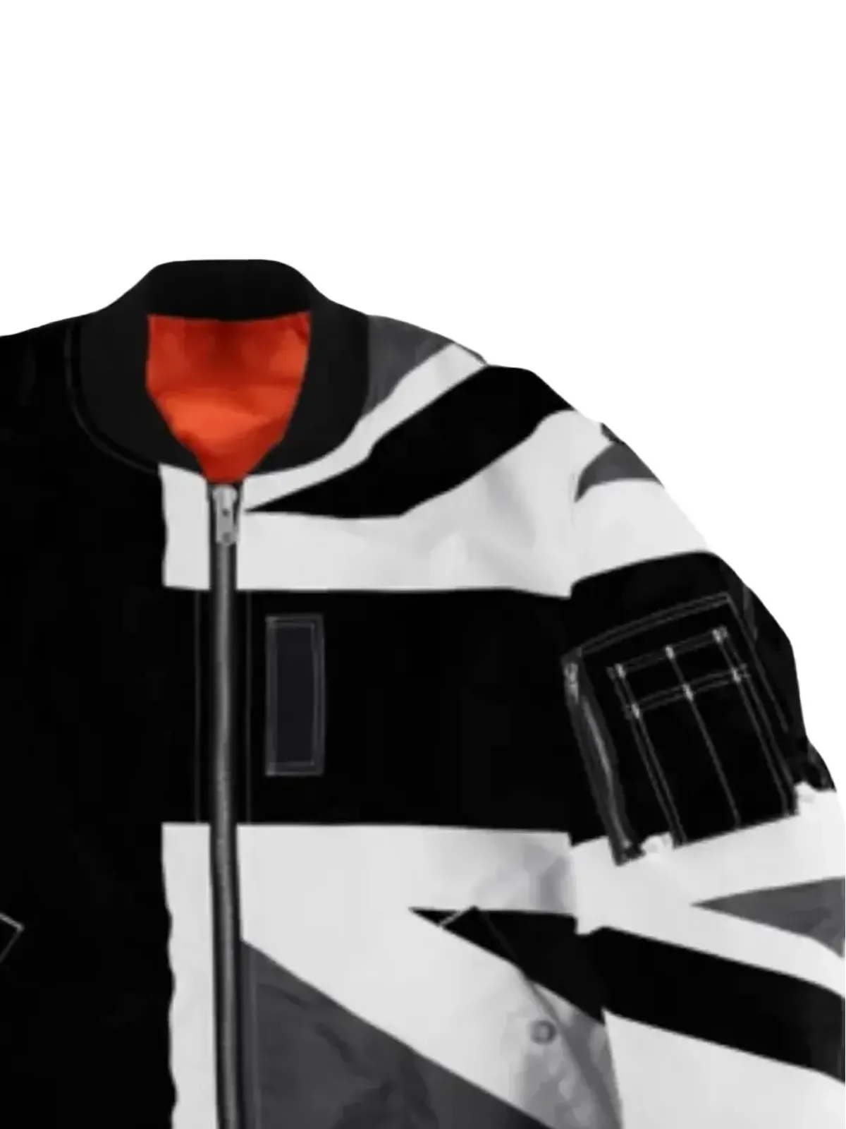 Takahiromiyashita The Soloist Union Jack "Multi" bomber jacket - Black - 画像2