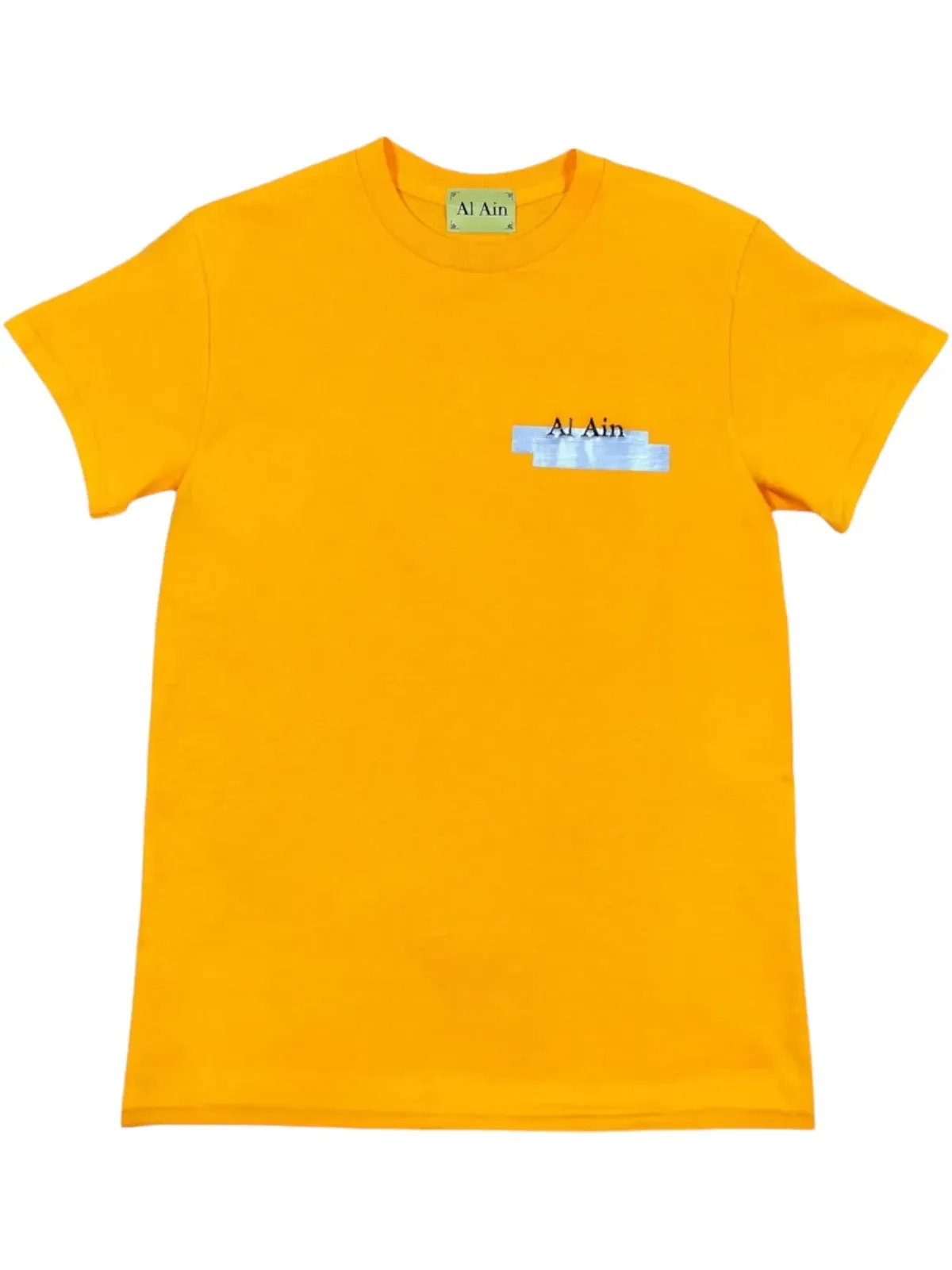 AL AIN グラフィックプリントTシャツ - イエロー - 画像1