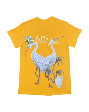 AL AIN グラフィックプリントTシャツ - イエロー - サムネイル2