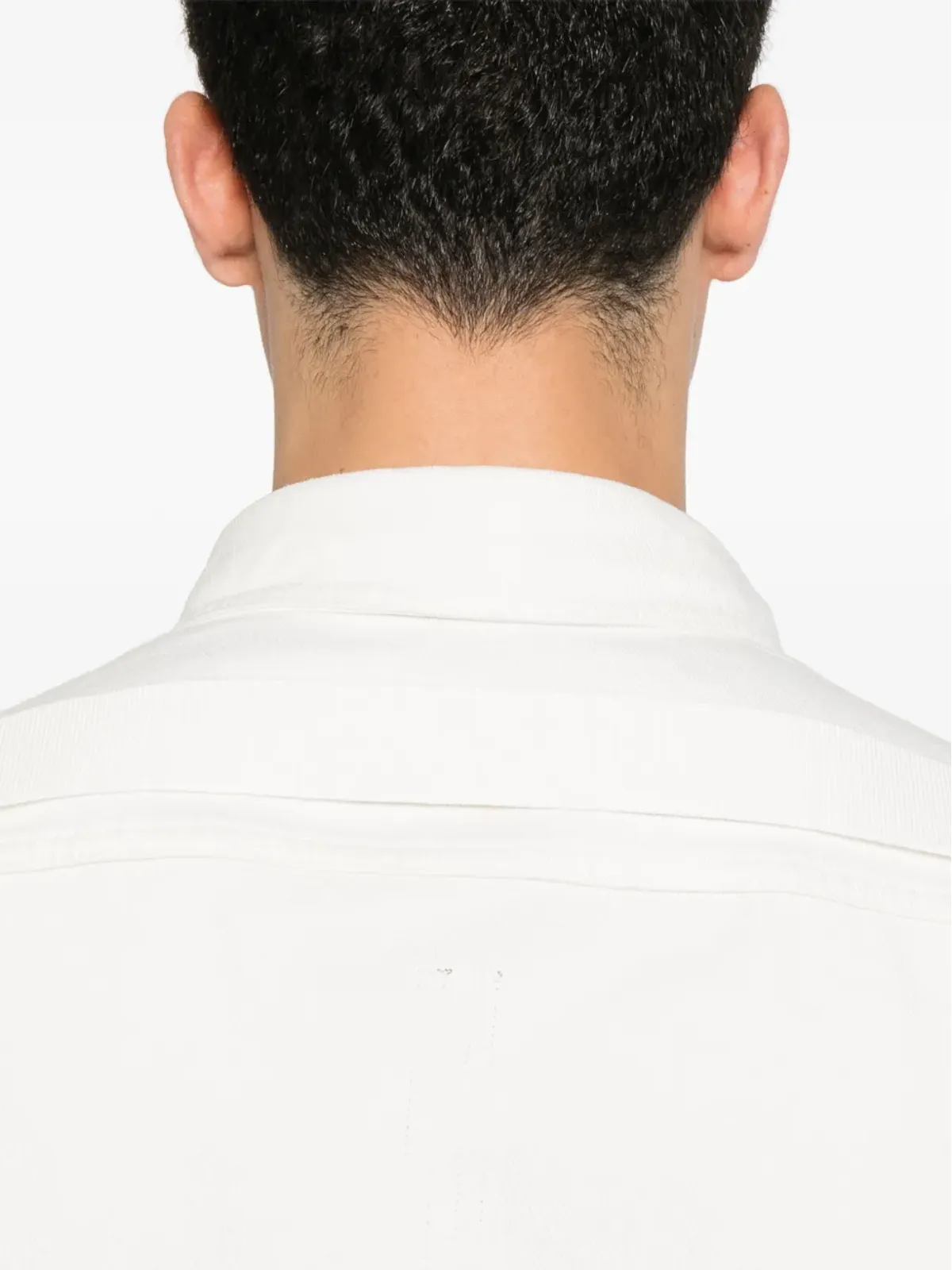 Rick Owens DRKSHDW ロゴプリント アウターシャツ - 画像5