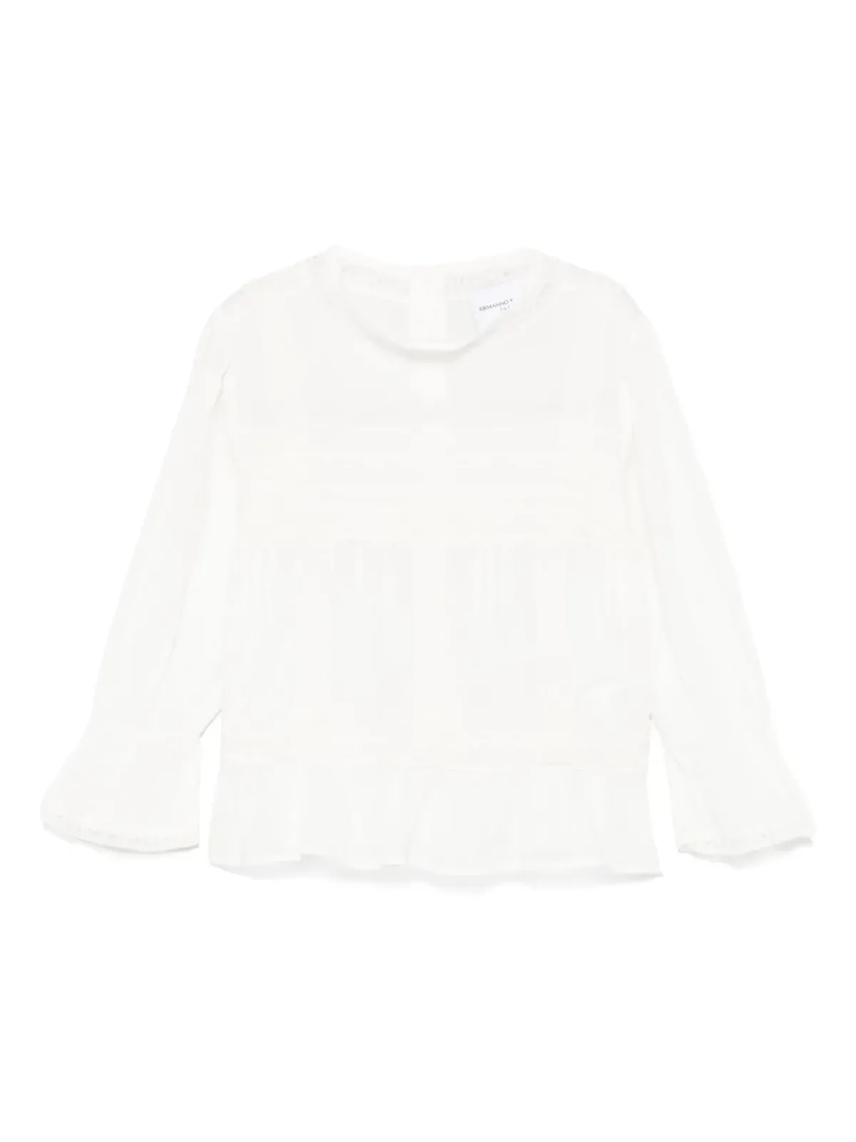 Ermanno Scervino Junior 刺繍ブラウス - 画像1