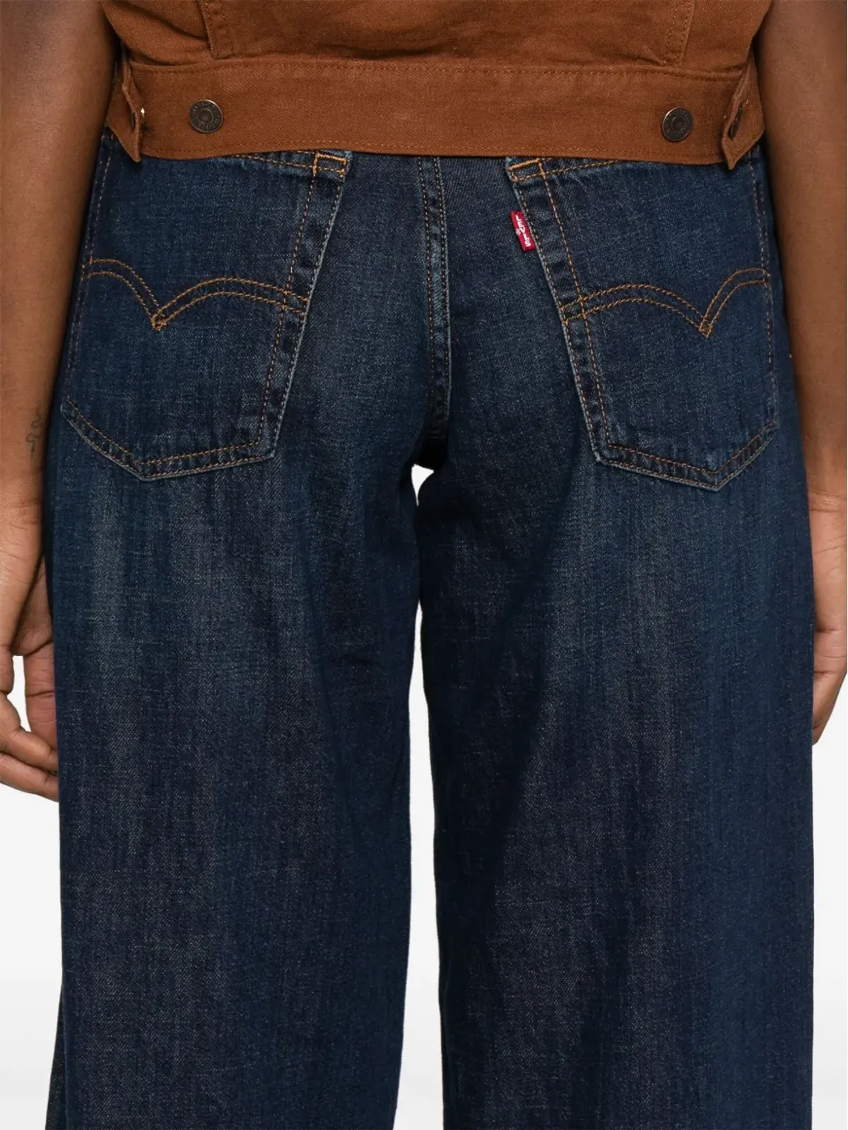 Levi's ダッドジーンズ ブルー - 画像5