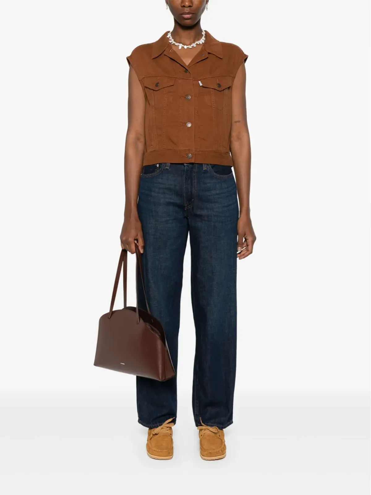 Levi's ダッドジーンズ ブルー - 画像2