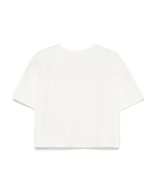 Miss Blumarine ロゴ刺繍Tシャツ - サムネイル2