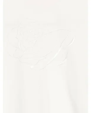 Miss Blumarine ロゴ刺繍Tシャツ - サムネイル3