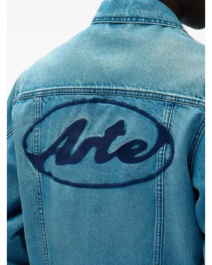 Arte Antwerp ロゴ刺繍ジャケット - Blue - サムネイル2