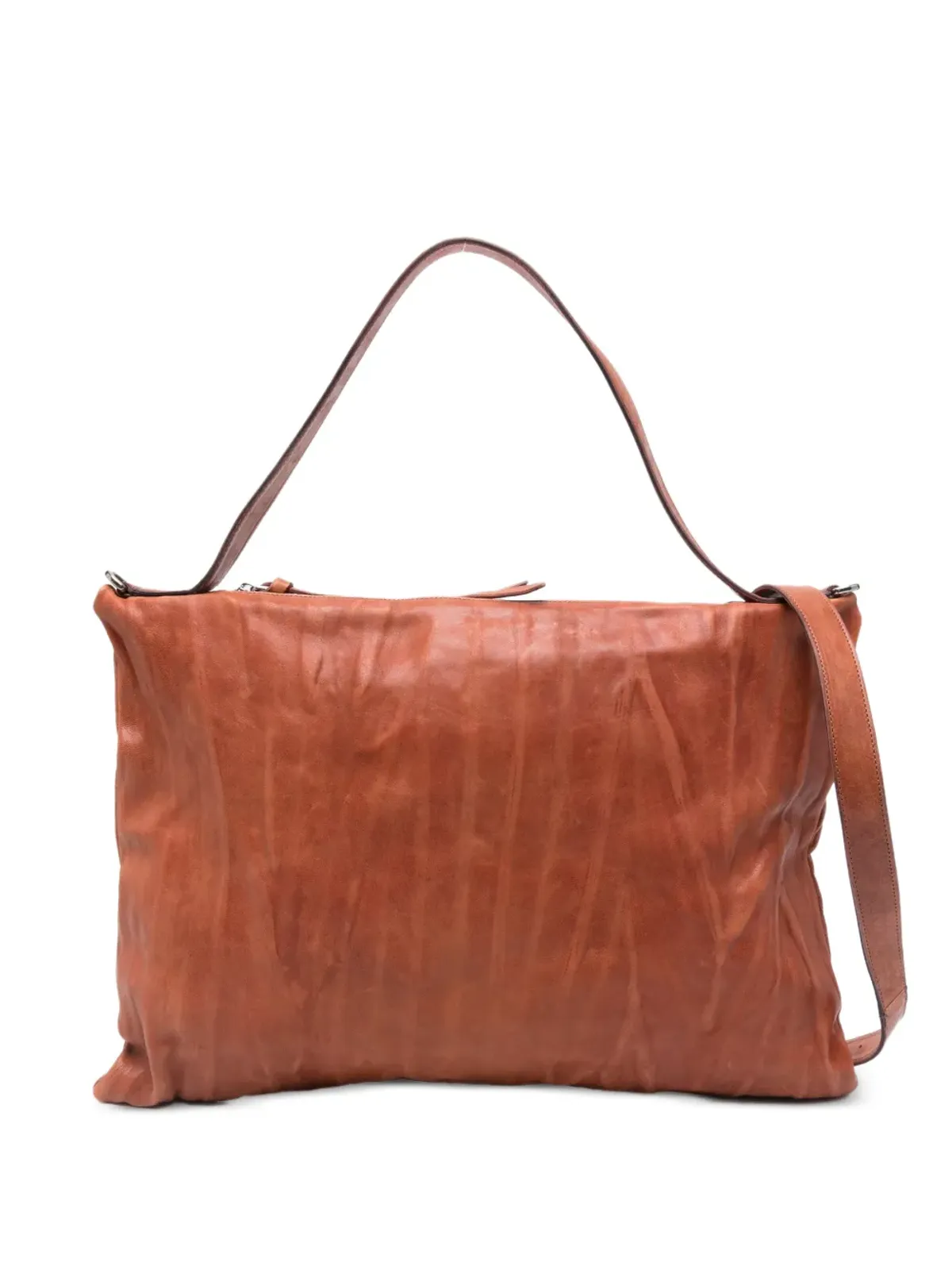 SOMMET Lexiトップジップレザーショルダーバッグ - 画像1