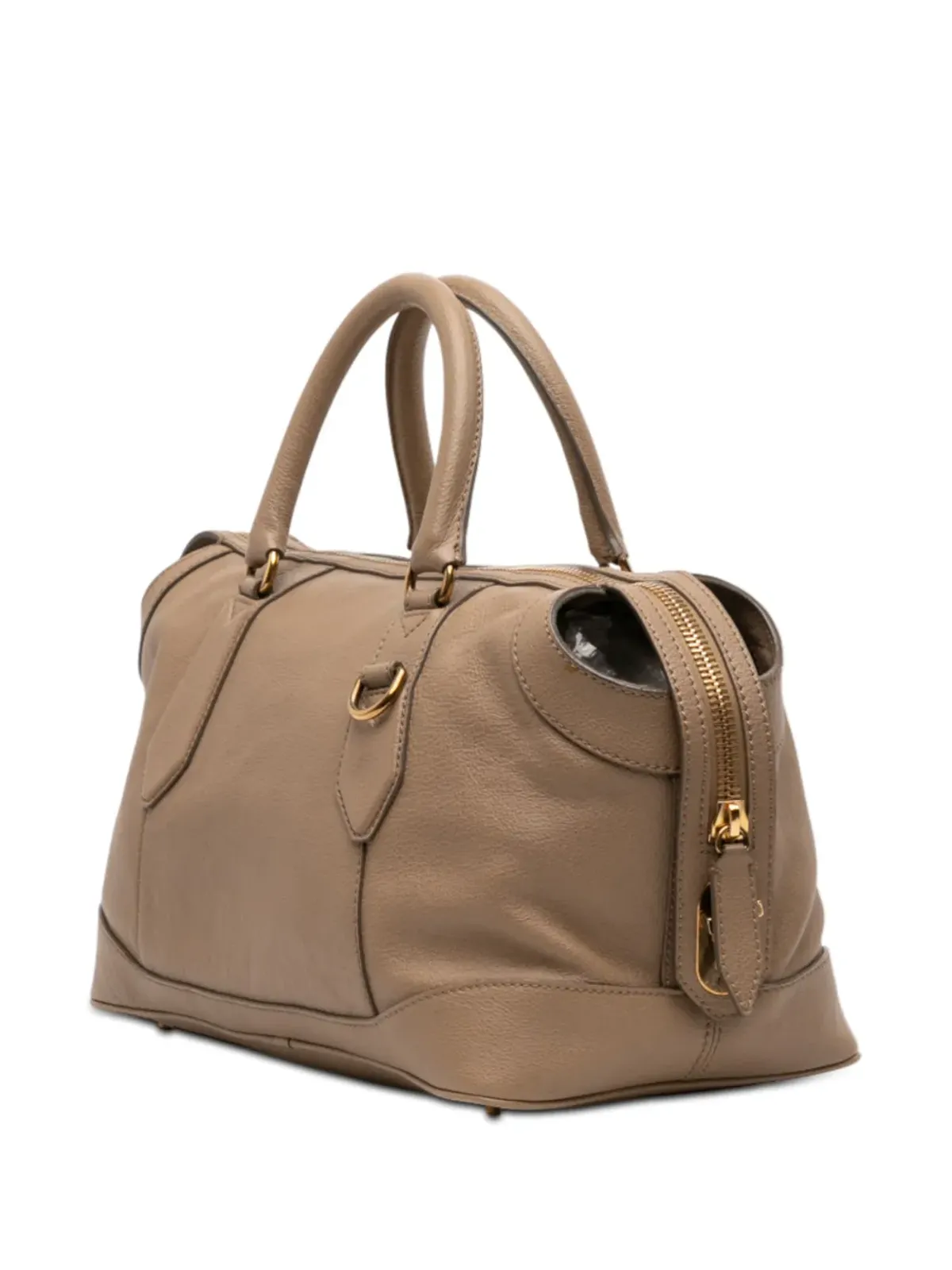 Burberry Pre-Owned Kirley サッチェル - 画像3