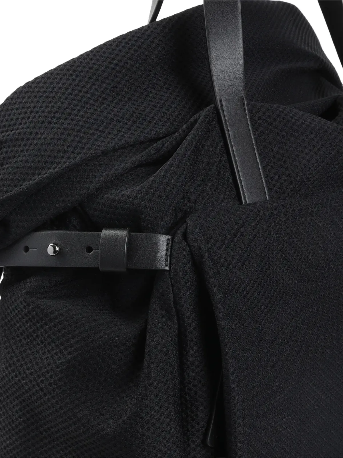 Giorgio Armani ロゴディテールバックパック - 画像4