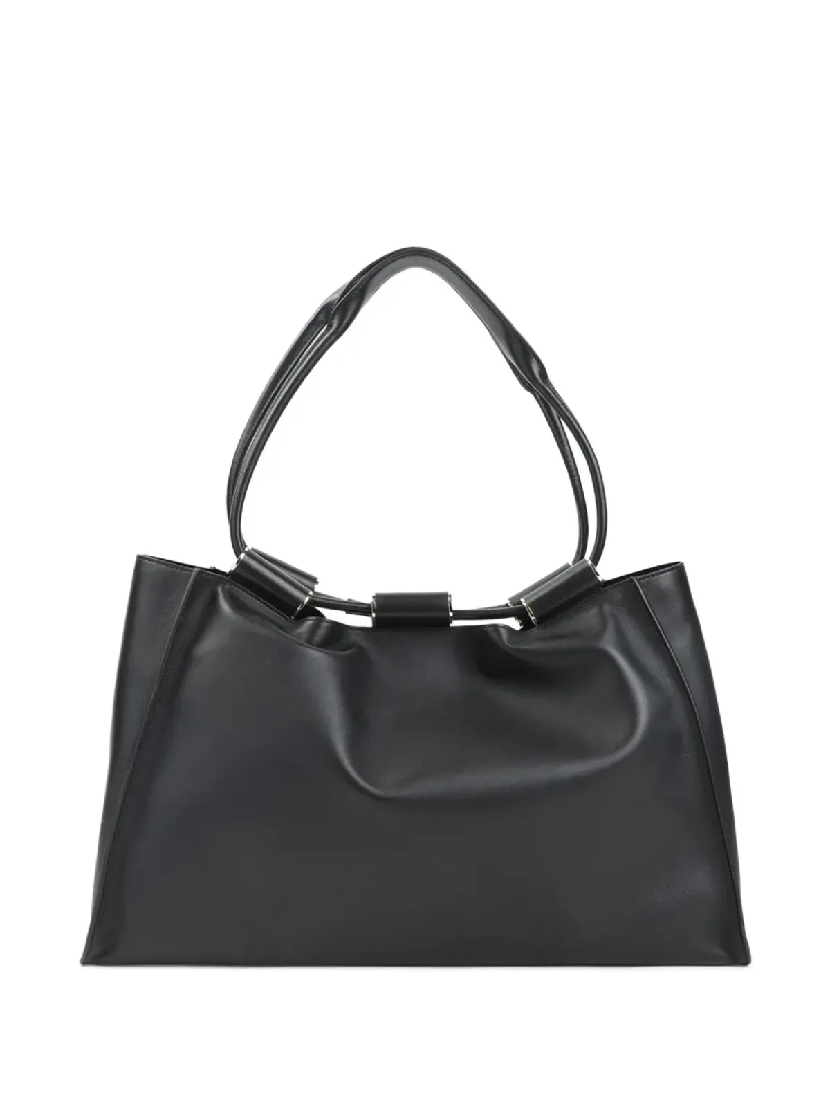 Giorgio Armani ロゴディテール レザー ショルダーバッグ - 画像2