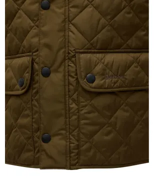 Barbour キルテッド コーデュロイ襟付き ジャケット - グリーン - サムネイル3
