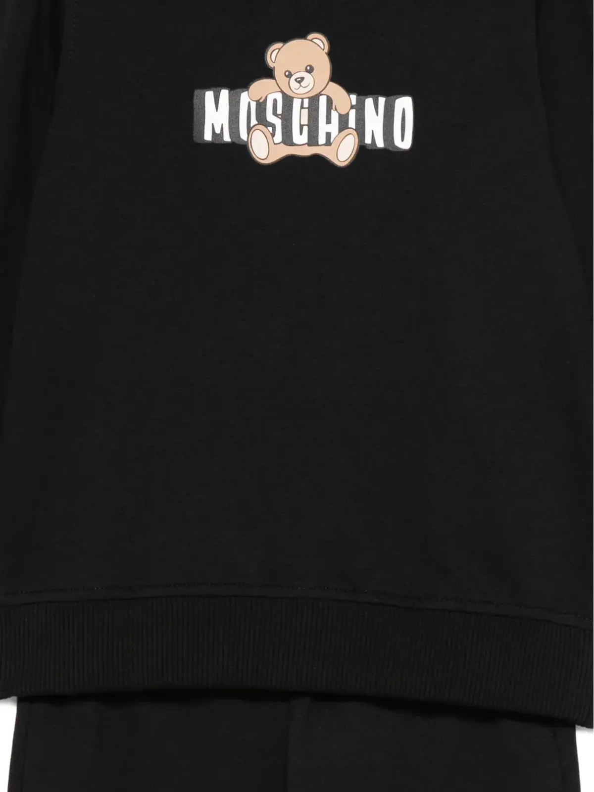 Moschino Kids グラフィックプリント トラックスーツ - ブラック - 画像3