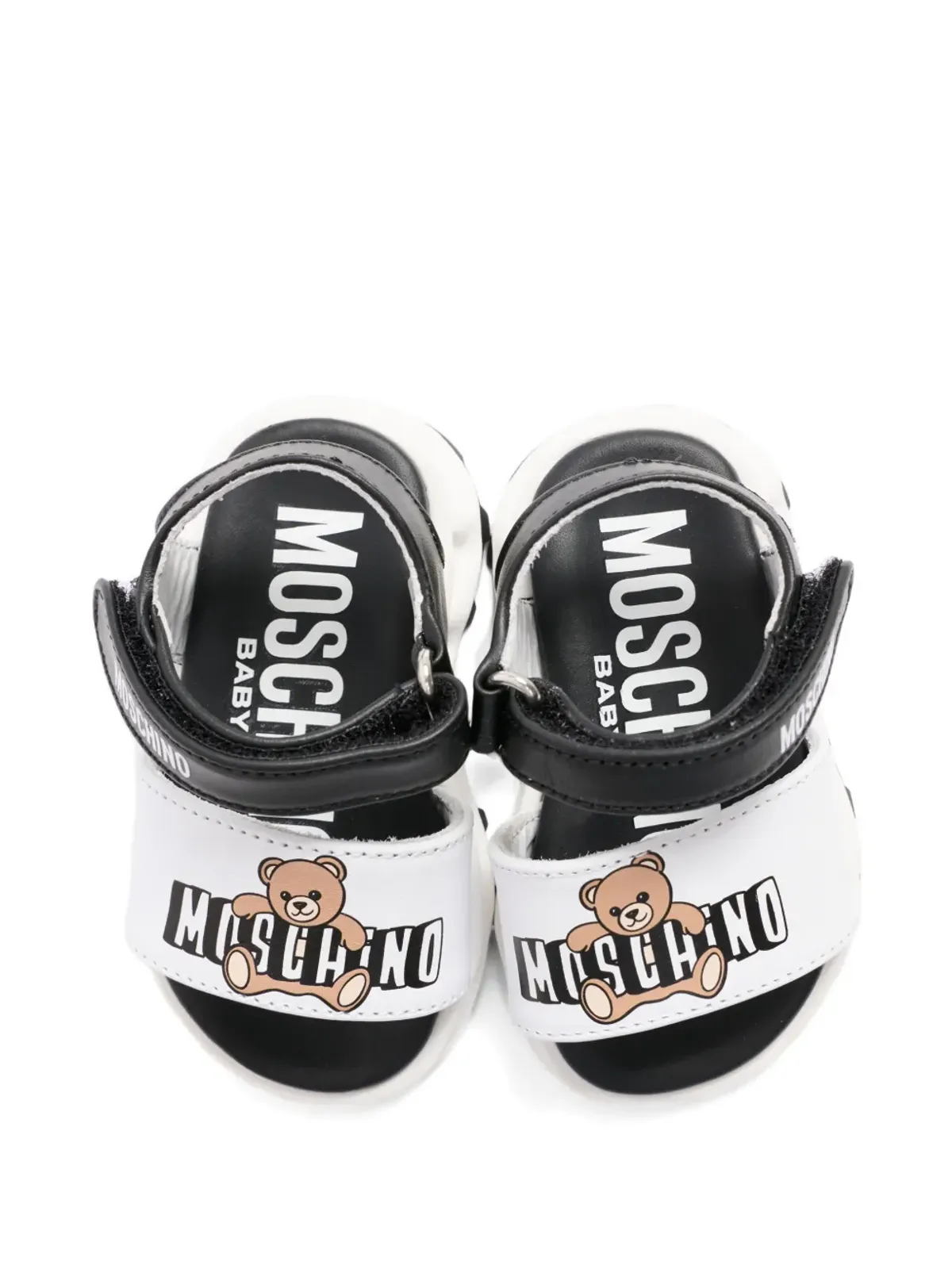Moschino Kids テディプリント・ストラップサンダル - 画像4