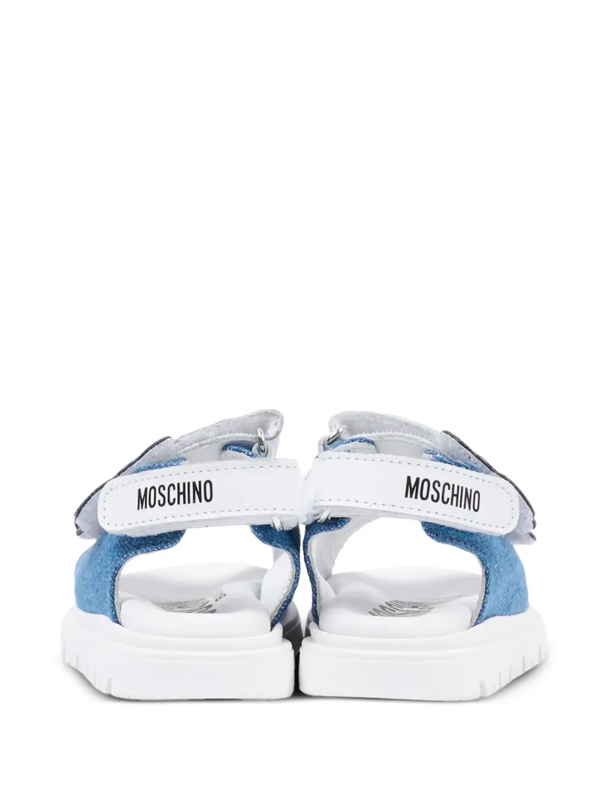 Moschino Kids テディアップリケ付きサンダル - 画像3