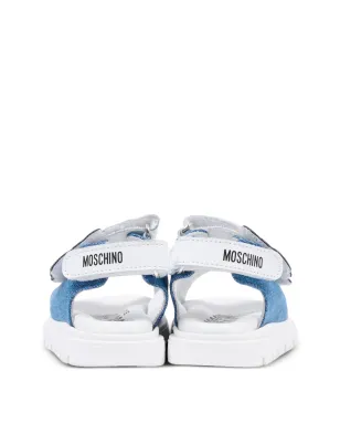 Moschino Kids テディアップリケ付きサンダル - サムネイル3