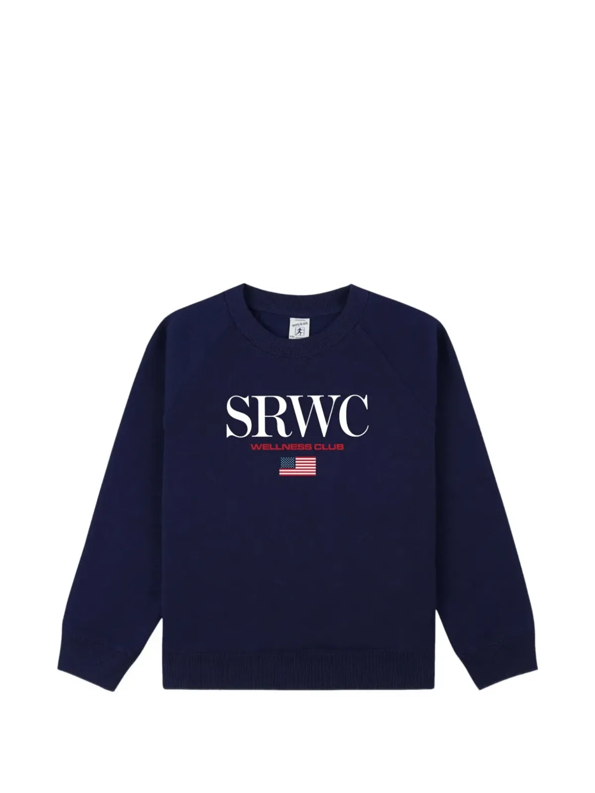 SPORTY & RICH KIDS マリン風刺繍クルーネックスウェット（ブルー） - 画像1