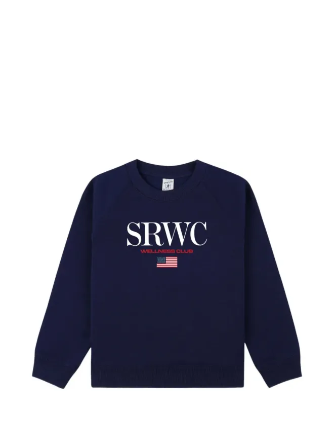 SPORTY & RICH KIDS SPORTY & RICH KIDS マリン風刺繍クルーネックスウェット（ブルー）の商品画像
