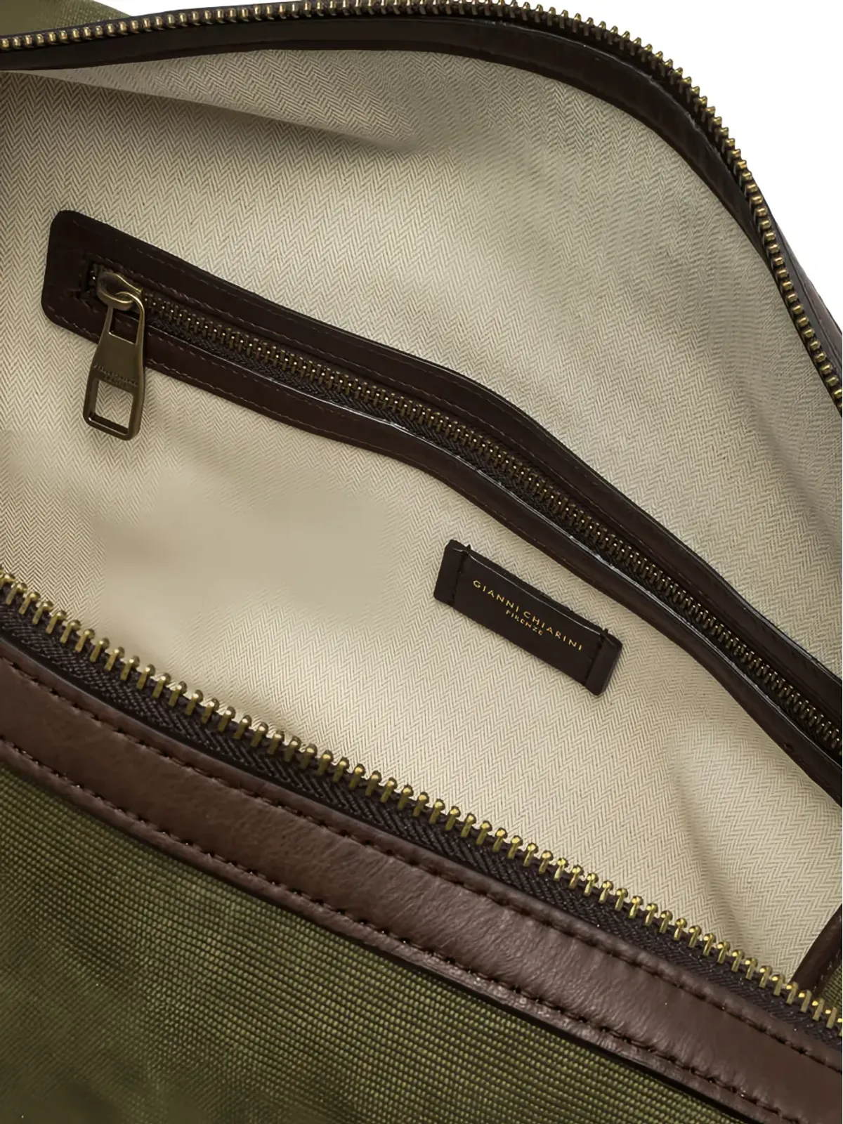 GIANNI CHIARINI ベルリーノ ジップファスニング ラゲージ - 画像5