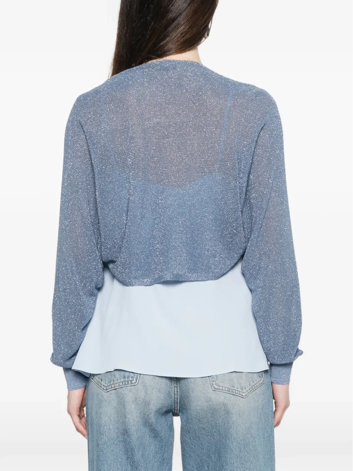Marella Fiocchi cardigan - Blue - 画像4
