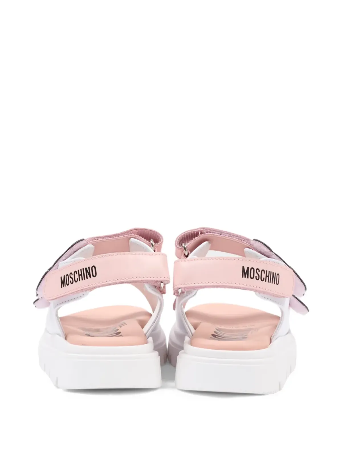 Moschino Kids テディモチーフストラップサンダル - 画像4