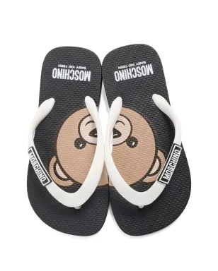 Moschino Kids ロゴ フリップフロップ - サムネイル4