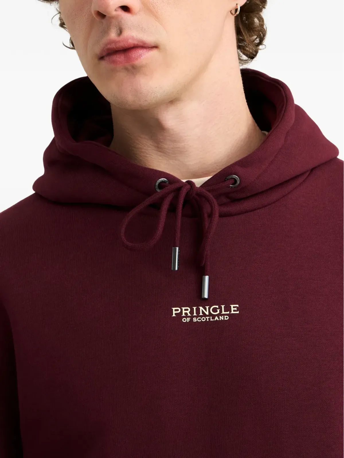 Pringle of Scotland フード付きジャンパー - レッド - 画像5