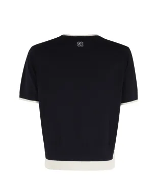 Semicouture レヤ ラウンドネック Tシャツ - ブルー - サムネイル2