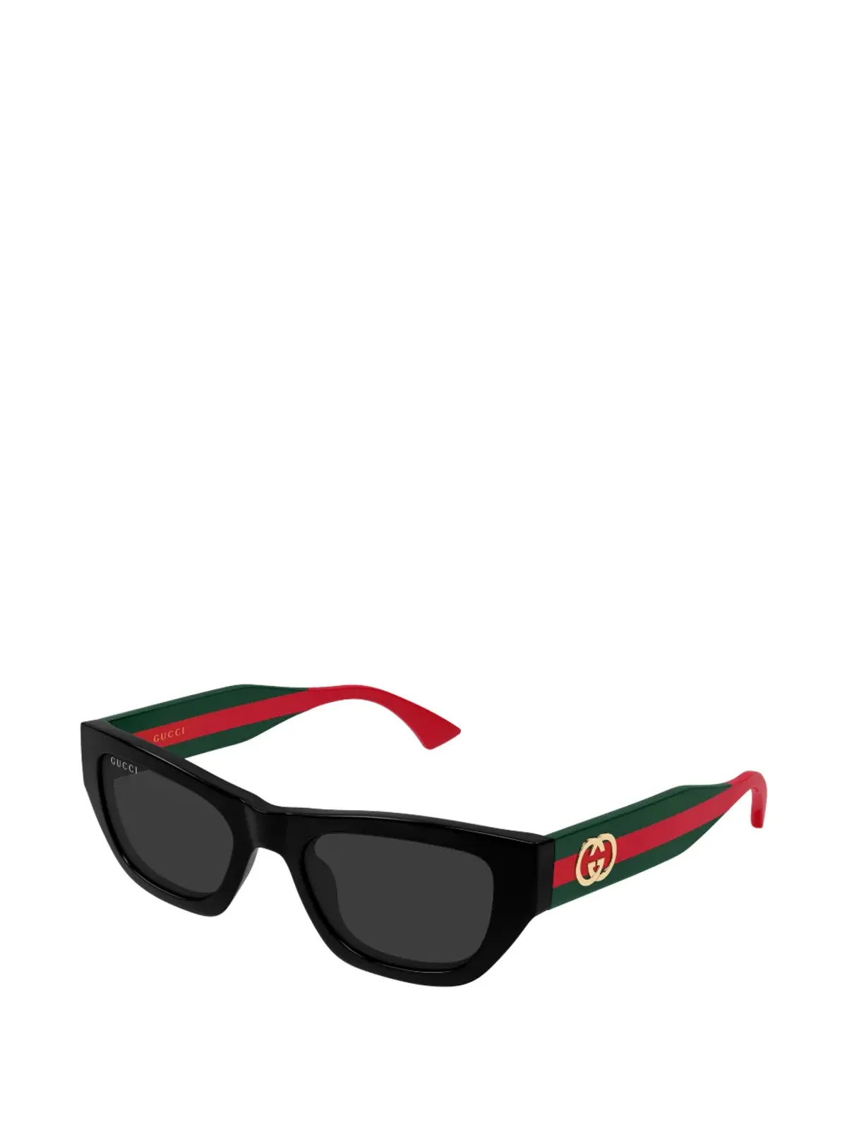 Gucci Eyewear ストライプロゴサングラス - 画像2