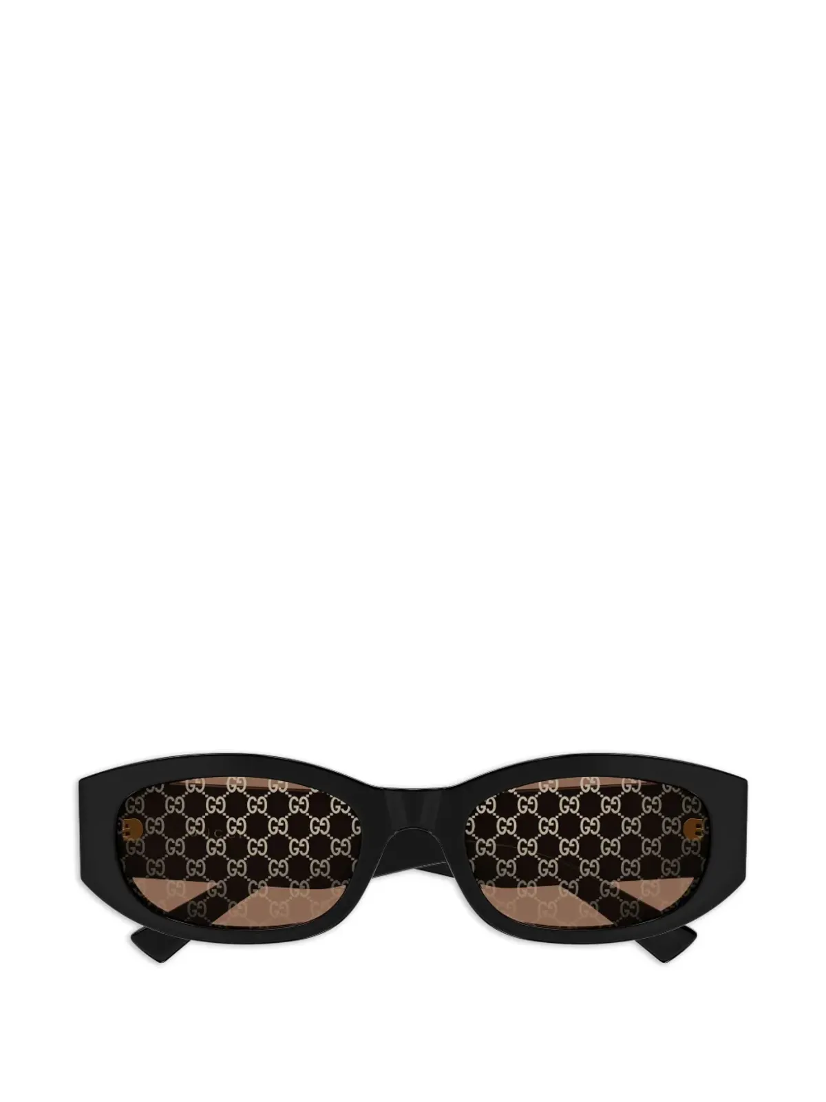 Gucci Eyewear ジオメトリックフレーム柄 サングラス - 画像1