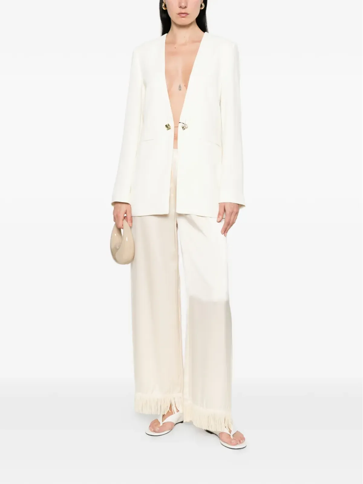 Marella テフィッジ エンベリッシュド ブレザー - 画像2