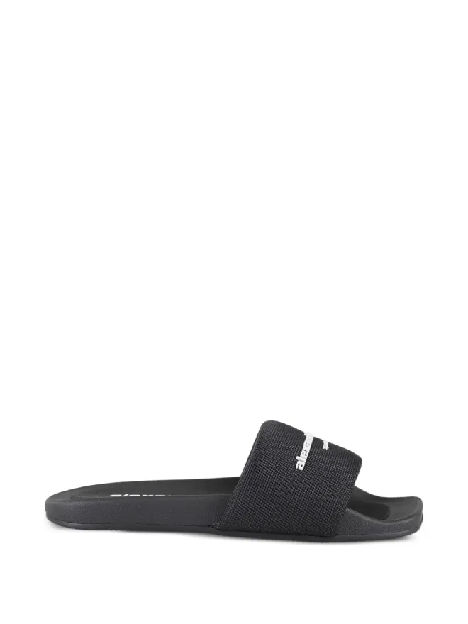 Alexander Wang Alexander Wang ロゴエンボス プールサンダルの商品画像