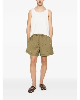 Baziszt 花柄ディテールショーツ - サムネイル2