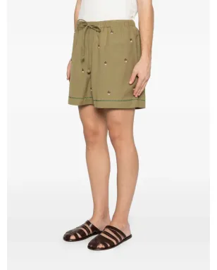 Baziszt 花柄ディテールショーツ - サムネイル3