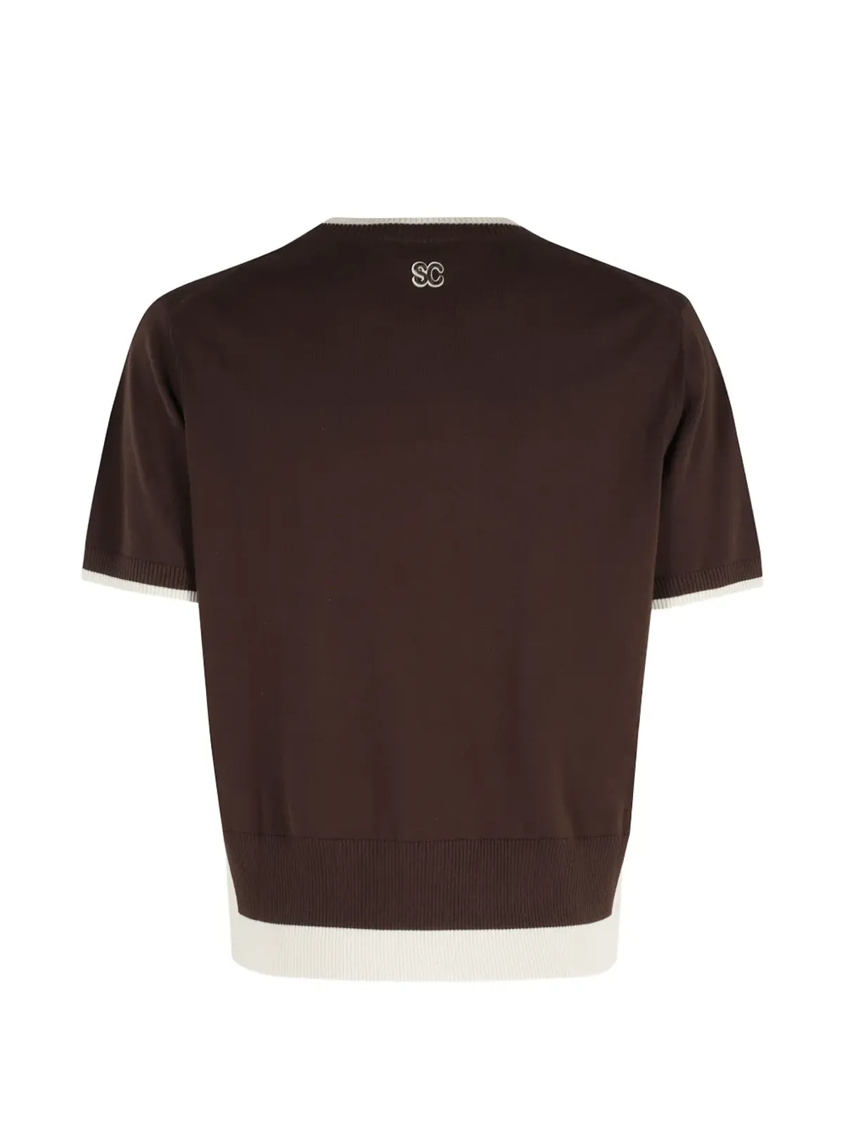 Semicouture Leya T-shirt - Brown - 画像2