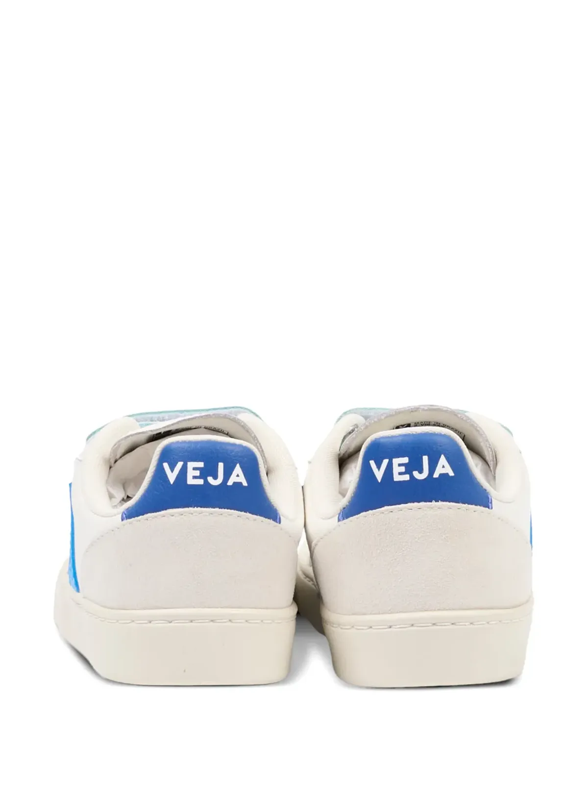 VEJA Kids hook loop sneakers - White - 画像4