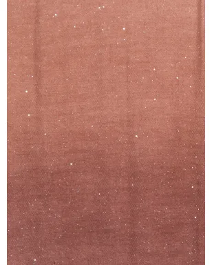 Faliero Sarti Luccicante ombré fringed scarf - Brown - サムネイル2