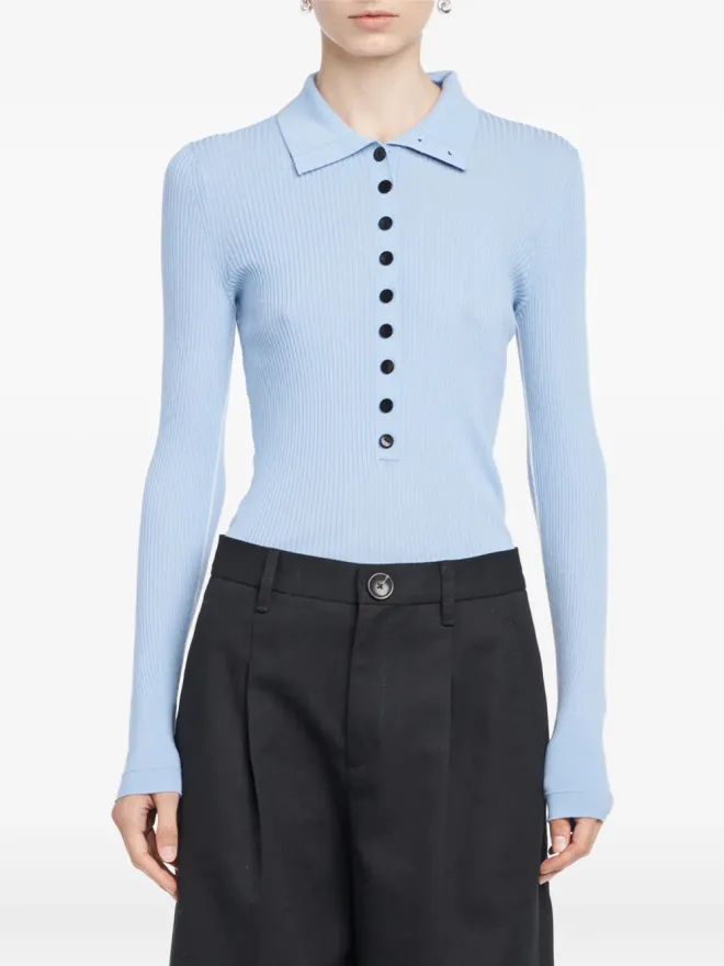 Maria McManus Maria McManus 長袖ボタンポロシャツの商品画像