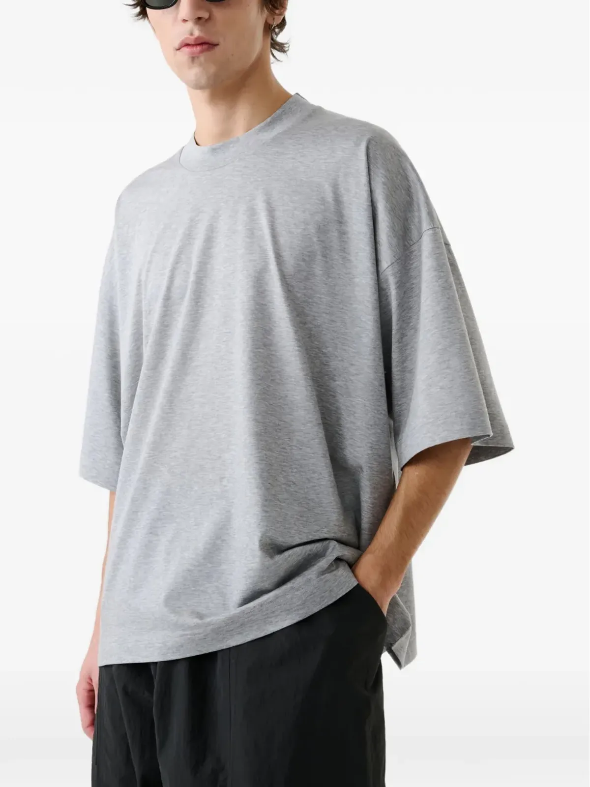 Studio Nicholson Piu オーバーサイズTシャツ - グレー - 画像5