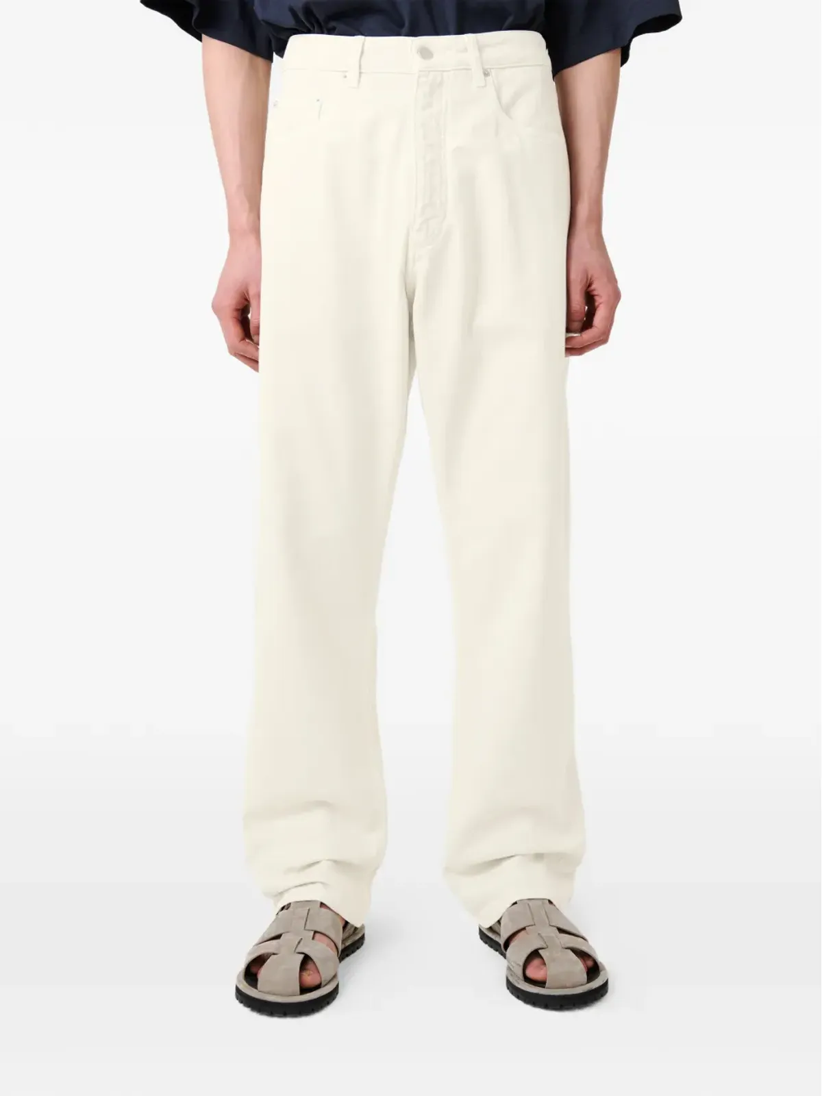 Studio Nicholson Riso five-pocket jeans - Neutrals - 画像4