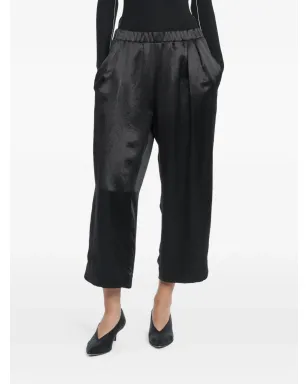 Maria McManus elasticted-waistband trousers - Black - サムネイル1